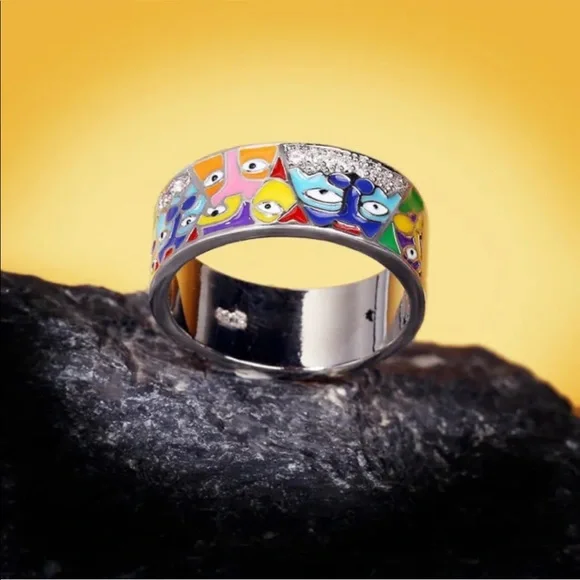 New 925 Silver Cubic Zirconia Ring - Picture 4 of 5